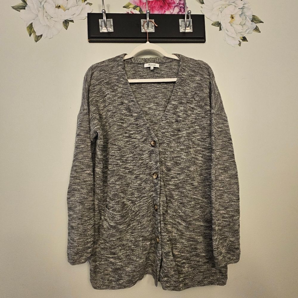 Madewell Button Up Cardigan - Picture 1 of 8